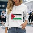 Palestina Libre Gaza Libre Sin Mangas Camiseta de manga larga Regalos para ella