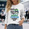 Sierra Leonean Sierre Leone Flag Long Sleeve T-Shirt Gifts for Her