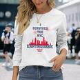 I Survived The Nyc Earthquake April 5Th 2024 Long Sleeve T-Shirt Gifts for Her