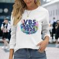 Vbs Crew 2024 Scuba Diving Underwater Vacation Bible School Long Sleeve T-Shirt Gifts for Her