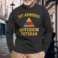 1St Armored Division Veteran Long Sleeve T-Shirt Gifts for Old Men