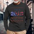 2018 Midterm Meddler Long Sleeve T-Shirt Gifts for Old Men