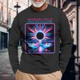 2024 Solar Eclipse Niagara Falls Totality Event Souvenir Long Sleeve T-Shirt Gifts for Old Men