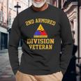 2Nd Armored Division Veteran Long Sleeve T-Shirt Gifts for Old Men