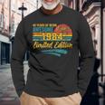 40 Years Old 40Th Birthday For Vintage 1984 Retro Long Sleeve T-Shirt Gifts for Old Men