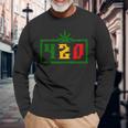 420 Marijuana Leaf Weed Stoner Cannabis 420 Long Sleeve T-Shirt Gifts for Old Men