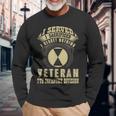 7Th Infantry Division Veteran I Served I Sacrificed Long Sleeve T-Shirt Gifts for Old Men