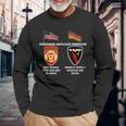 85Th Usafad Ssi W Pershing And Missile Wing 2 Nuc V Print Long Sleeve T-Shirt Gifts for Old Men