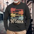 90S Rock Band Guitar Cassette Tape 1990S Vintage 90S Costume Long Sleeve T-Shirt Gifts for Old Men