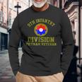 9Th Infantry Division Vietnam Veteran Long Sleeve T-Shirt Gifts for Old Men