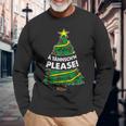 Ä Tännsch'n Please Lustiges Weihnachts Langarmshirts Geschenke für alte Männer