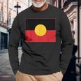 Aboriginals Flagge 6 Classic Langarmshirts Geschenke für alte Männer