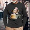 Adult Birthday Party Shakespeare Theme Long Sleeve T-Shirt Gifts for Old Men