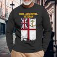 Aircraft Carrier Hms Ark Royal R07 Veterans Day Father's Day Long Sleeve T-Shirt Gifts for Old Men