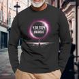 America Totality 40824 Total Solar Eclipse 2024 Arkansas Long Sleeve T-Shirt Gifts for Old Men