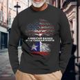 American Raised With Chilean Roots Chile Long Sleeve T-Shirt Gifts for Old Men