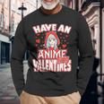 Anime Lover Valentines Day Anime Fans Ns Girls Boys Long Sleeve T-Shirt Gifts for Old Men