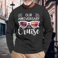 Our Anniversary Cruise Matching Cruise Ship Boat Vacation Long Sleeve T-Shirt Gifts for Old Men