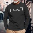 Arise For Anime Lovers Manga Lovers Long Sleeve T-Shirt Gifts for Old Men