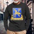 Army Military Intelligence Corps Regiment Insignia Long Sleeve T-Shirt Gifts for Old Men