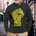 Asian Lives Matter Proud Asian American Aapi Yellow Pride Long Sleeve T-Shirt Gifts for Old Men