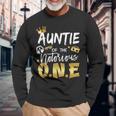 Auntie Of The Notorious One Old School Hip Hop 1St Birthday Long Sleeve T-Shirt Gifts for Old Men