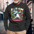 Autism It's Not A Disability It's A Different Ability Puzzle Long Sleeve T-Shirt Gifts for Old Men