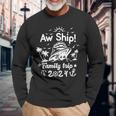 Aw Ship It's A Family Cruise 2024 Trip Vacation Matching Long Sleeve T-Shirt Gifts for Old Men