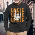Bad Two Uncle To The Bone Birthday 2 Years Old Long Sleeve T-Shirt Gifts for Old Men