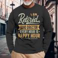 Band Director Retired Long Sleeve T-Shirt Gifts for Old Men