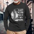 Baseball- Mein Lieblingsspieler Nennt Mich Opa Papa Langarmshirts Geschenke für alte Männer