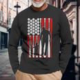 Baseball Matching Dad & Son Fathers Day Baseball Long Sleeve T-Shirt Gifts for Old Men