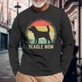 Beagle Mom Beagle Mother Dog Lover Women’S Long Sleeve T-Shirt Gifts for Old Men