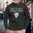 Best Bud Loving Pitbull Dad Pitbull Father's Day Long Sleeve T-Shirt Gifts for Old Men