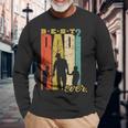 Best Dad Ever Papa 2 Söhne Double Dad Langarmshirts Geschenke für alte Männer