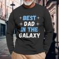 Best Dad In The Galaxy -Atertagsgeschenk Für Papa Langarmshirts Geschenke für alte Männer