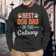 Best Dog Dad In The Galaxy –Atertag – Hundeliebende Papa Langarmshirts Geschenke für alte Männer