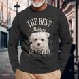 Best Maltese Dad All Maltese Dog intage Langarmshirts Geschenke für alte Männer