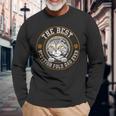 The Best Scottish Fold Dad Ever Cute Cat Fathers Day Long Sleeve T-Shirt Gifts for Old Men