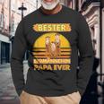 Bester Erdmännchen Papa Everatertag Erdmännchen Langarmshirts Geschenke für alte Männer