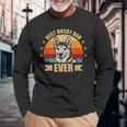 Bester Husky Dad Aller Zeiten Papa Husky Dog Lovers Langarmshirts Geschenke für alte Männer