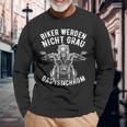 Biker Werden Nicht Grau Das Ist Chrome Motorcycle S Langarmshirts Geschenke für alte Männer