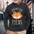 Bin Halt Ein Fuchs Clever Foxes Forester Hunter Langarmshirts Geschenke für alte Männer