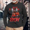 Birthday Boy Skibidi Toilet Speakerman V1 Son Tvman Long Sleeve T-Shirt Gifts for Old Men