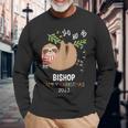 Bishop Family Name Bishop Family Christmas Long Sleeve T-Shirt Gifts for Old Men