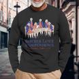 Bitches Love Independence 4Th Of July Long Sleeve T-Shirt Gifts for Old Men