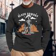 Black Cowboy Nat Love African American Cowboys Black History Long Sleeve T-Shirt Gifts for Old Men