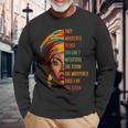 Black History Month Heritage Culture African American Long Sleeve T-Shirt Gifts for Old Men