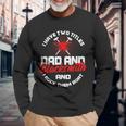 Blacksmith Dad I Have 2 Titles And Rock Them Blacksmithing Long Sleeve T-Shirt Gifts for Old Men