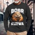 Bobr Kurwa Bober Bobr Langarmshirts Geschenke für alte Männer